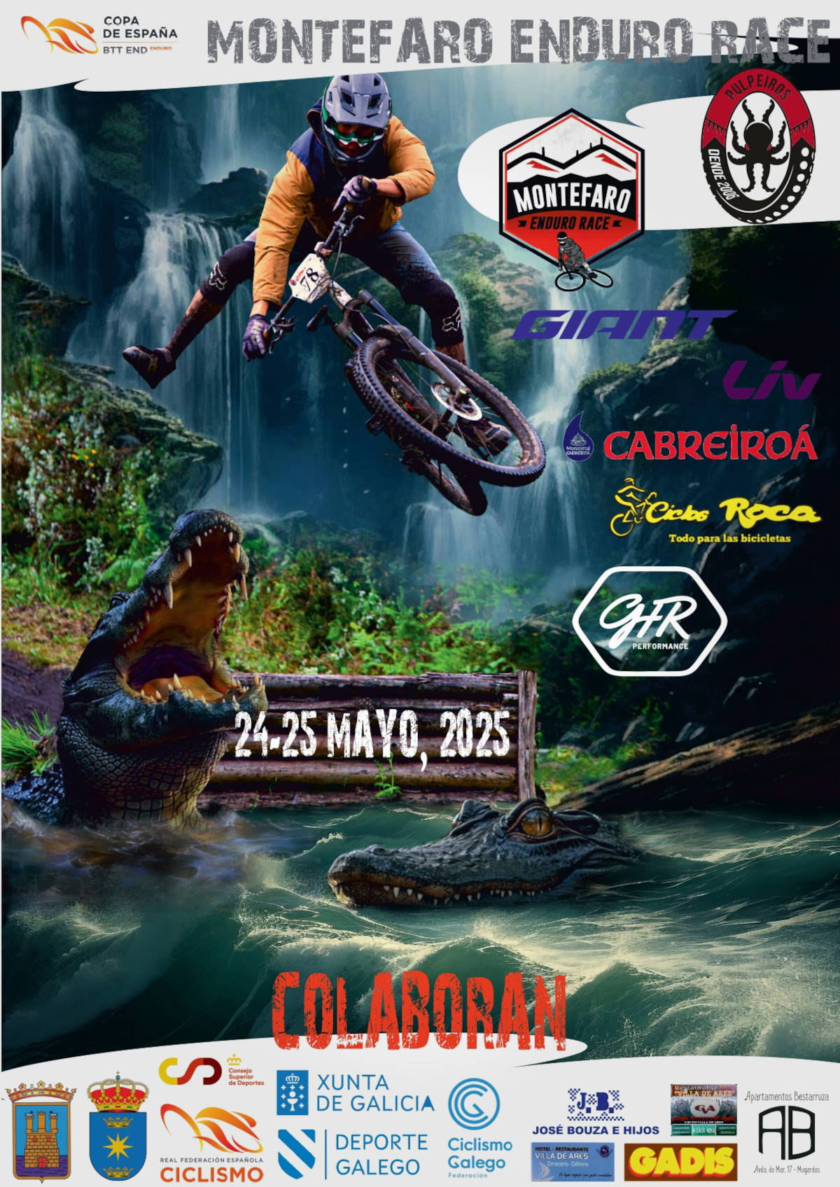 Cartel oficial de la prueba. Imagen: RFEC