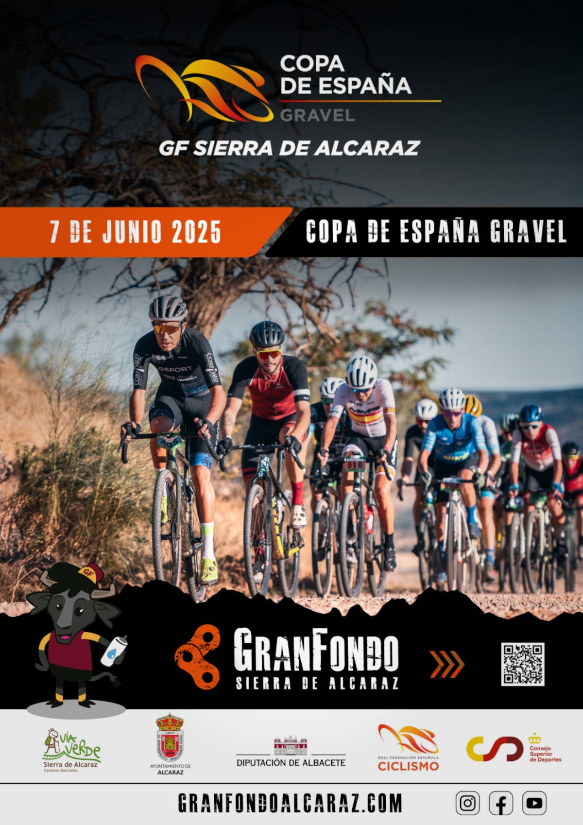 Cartel oficial de la prueba. Imagen: RFEC