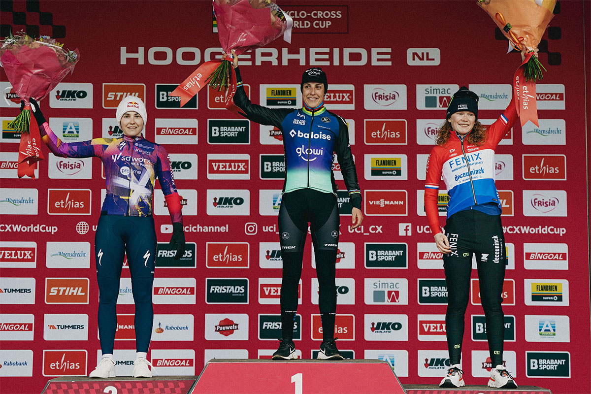 Copa del Mundo de Ciclocross 2024-25: clasificaciones completas de Hoogerheide