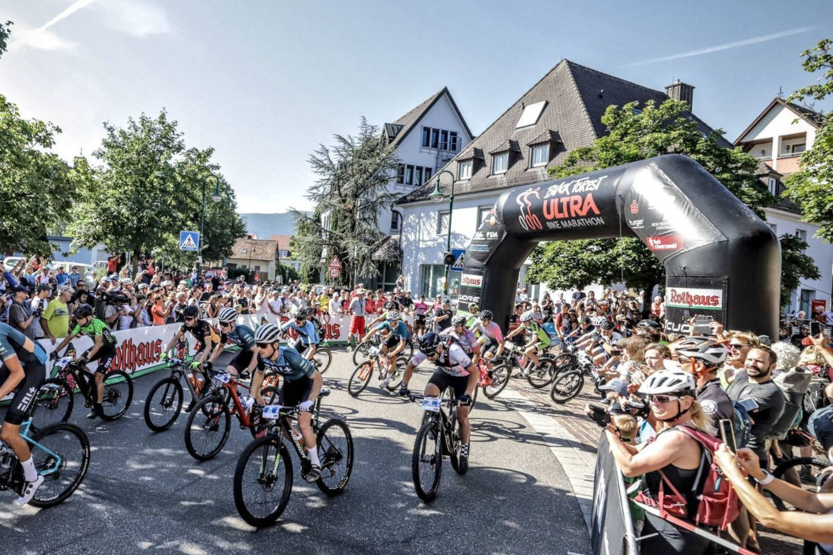 Participantes de la edición 2024. Imagen: Black Forest ULTRA Bike Marathon