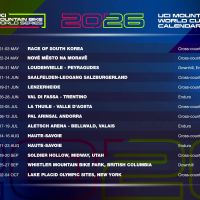 La UCI confirma el calendario oficial de la Copa del Mundo de Mountain Bike 2026