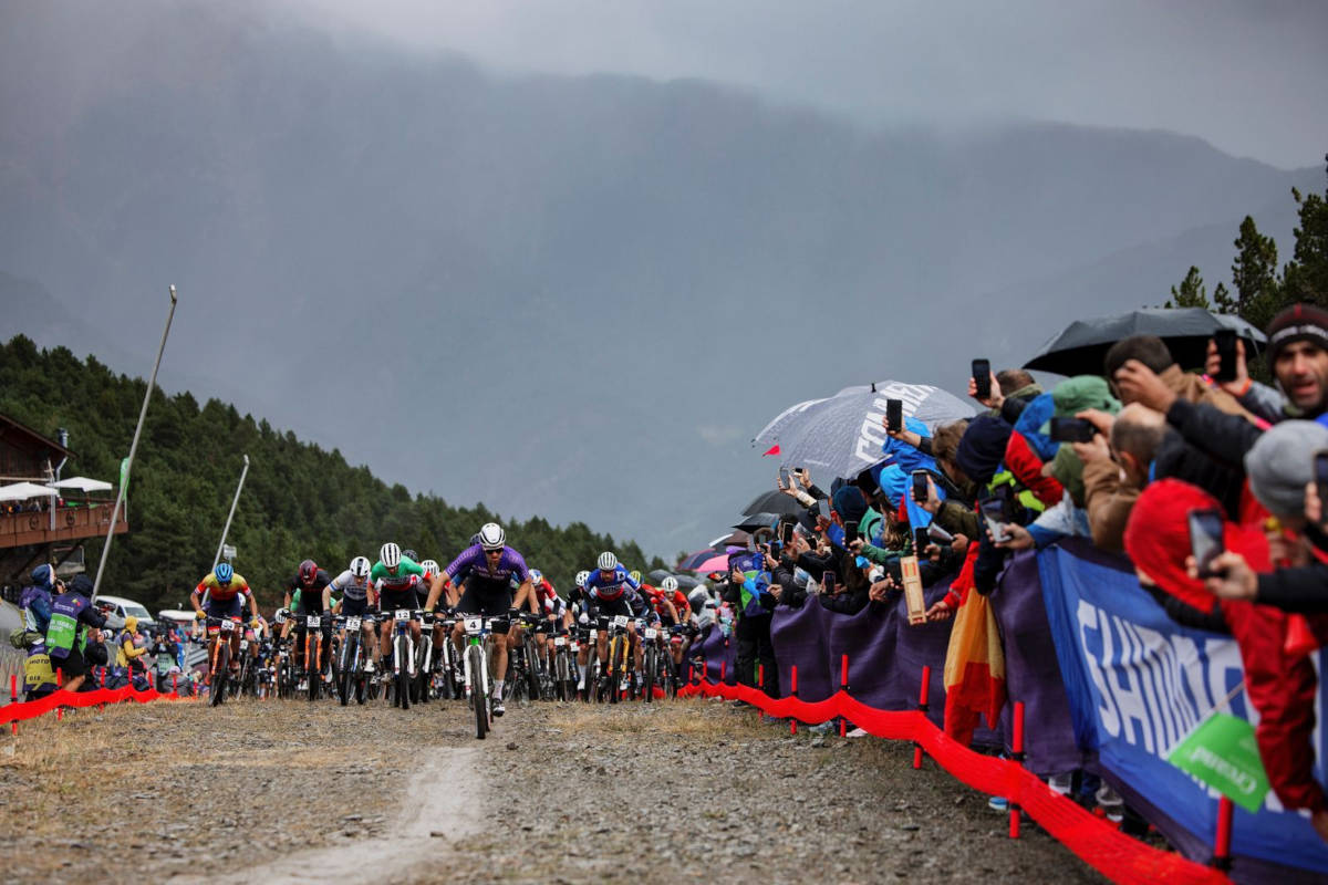 Copa del Mundo de XCO de Pal Arinsal. Imagen: WHOOP UCI Mountain Bike World Series