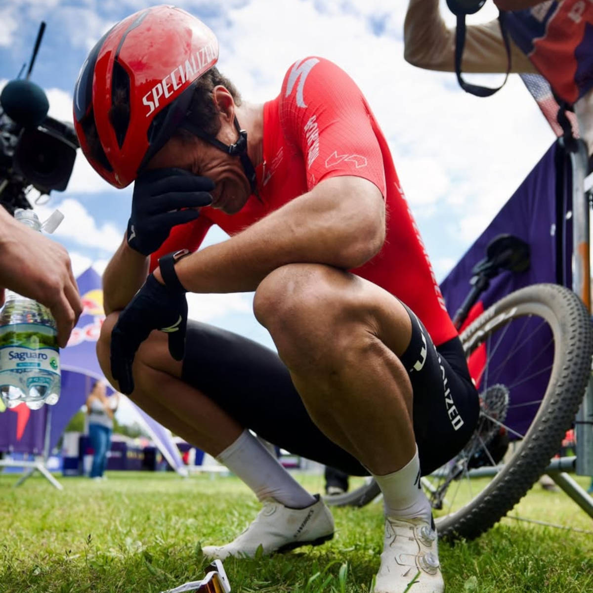 Christopher Blevins. Imagen: WHOOP UCI Mountain Bike World Series