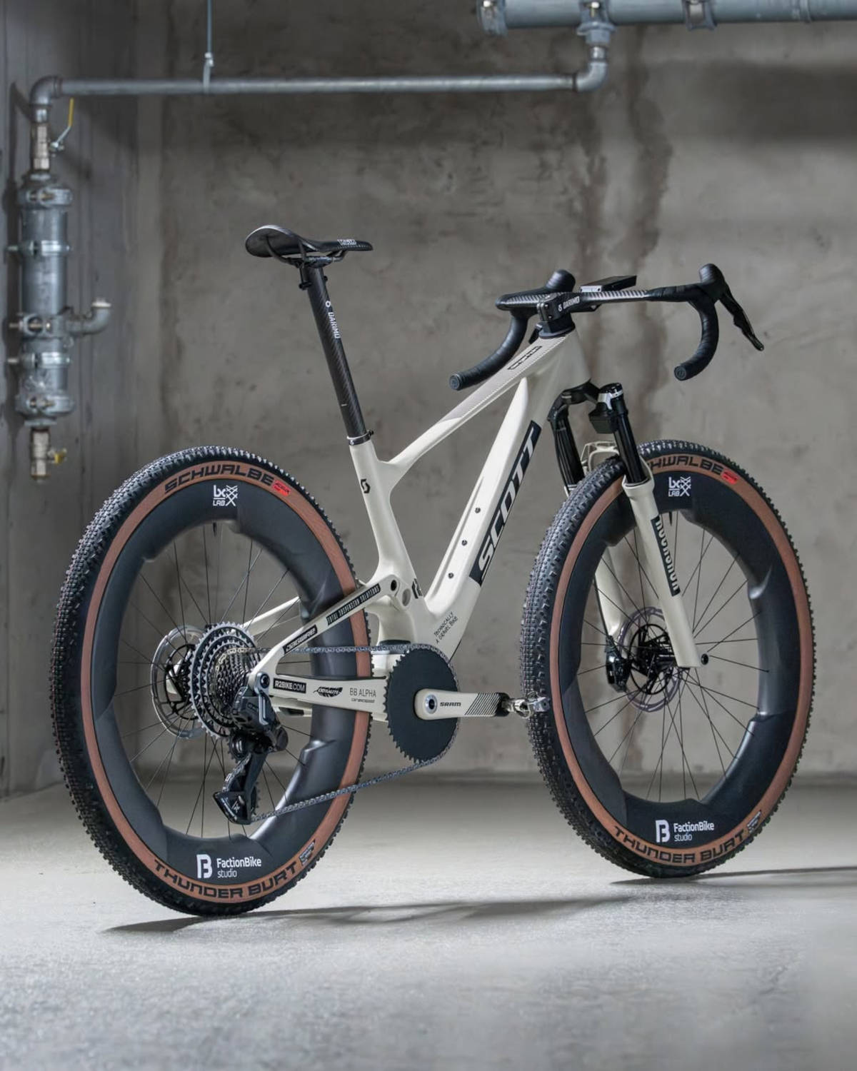 Scott Spark RC Gravel Concept. Imagen: Dangerholm