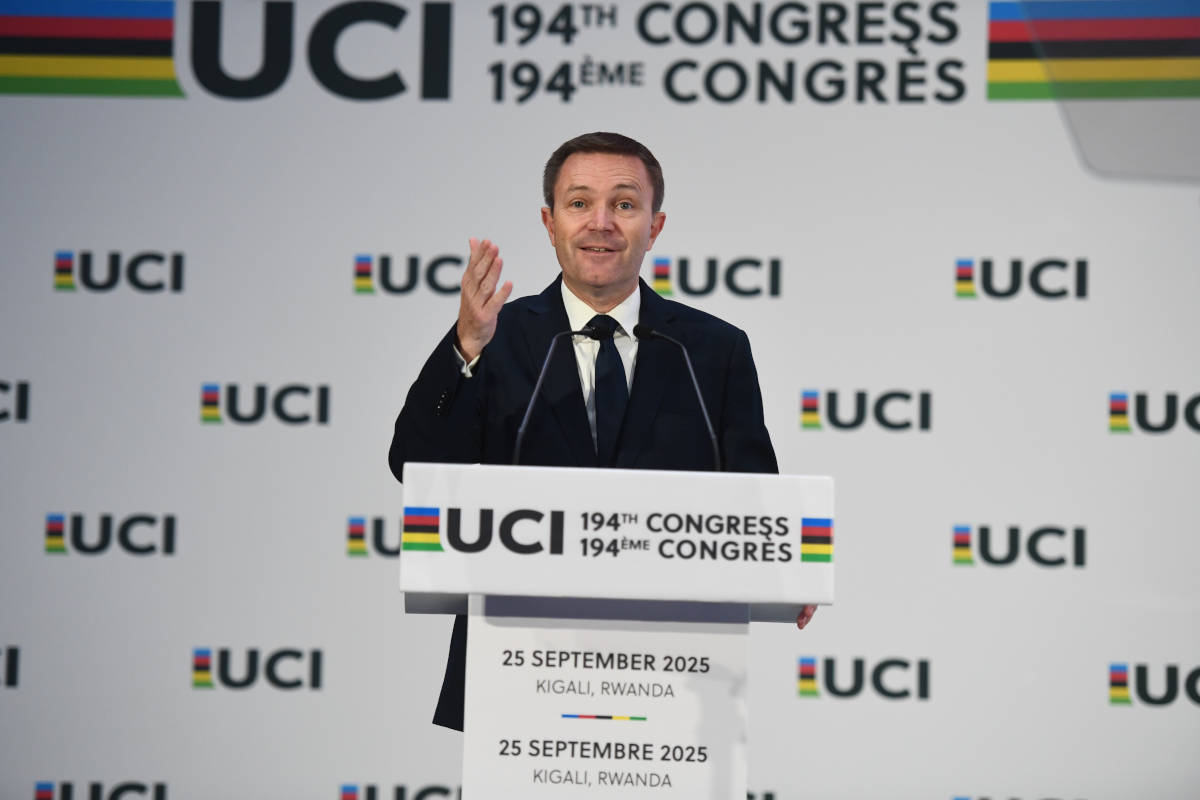 David Lappartient. Imagen: UCI