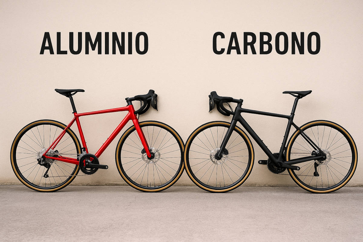 El debate eterno: bici de aluminio o de carbono, ¿quién gana de verdad?