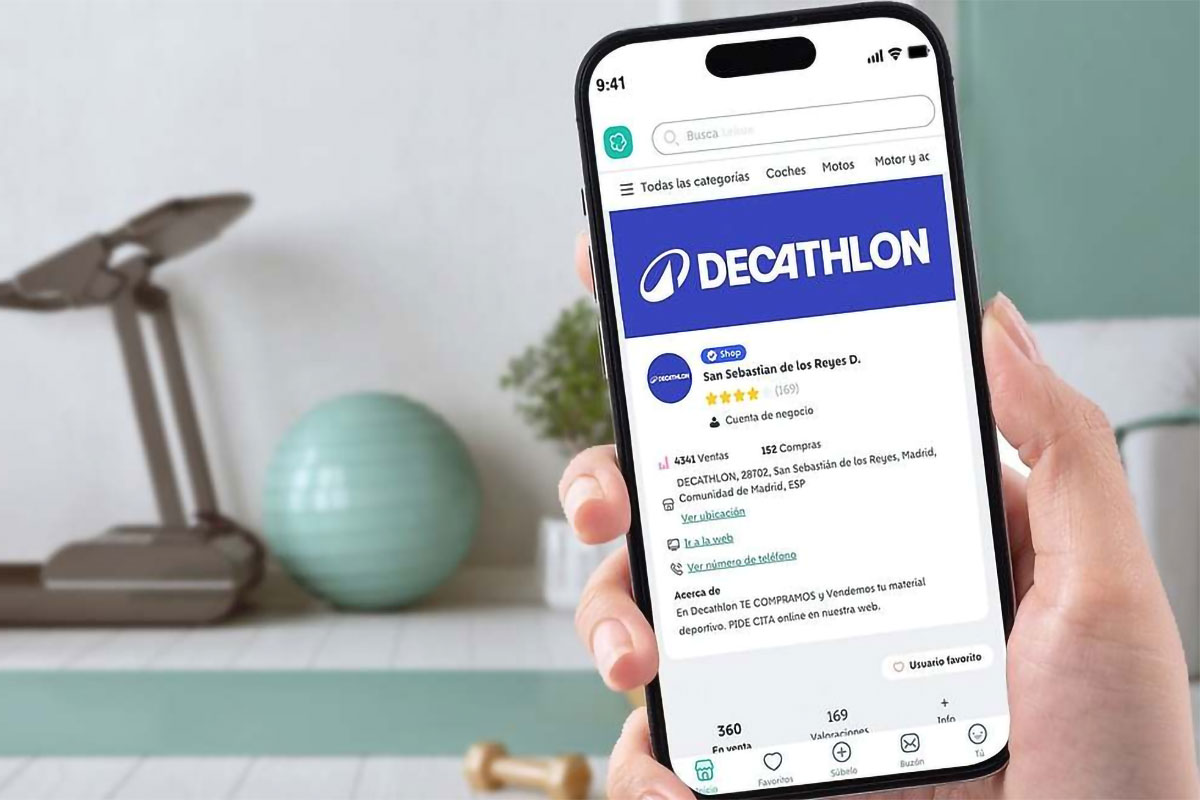 Decathlon y Wallapop unen fuerzas para impulsar la venta de artículos deportivos reacondicionados en España