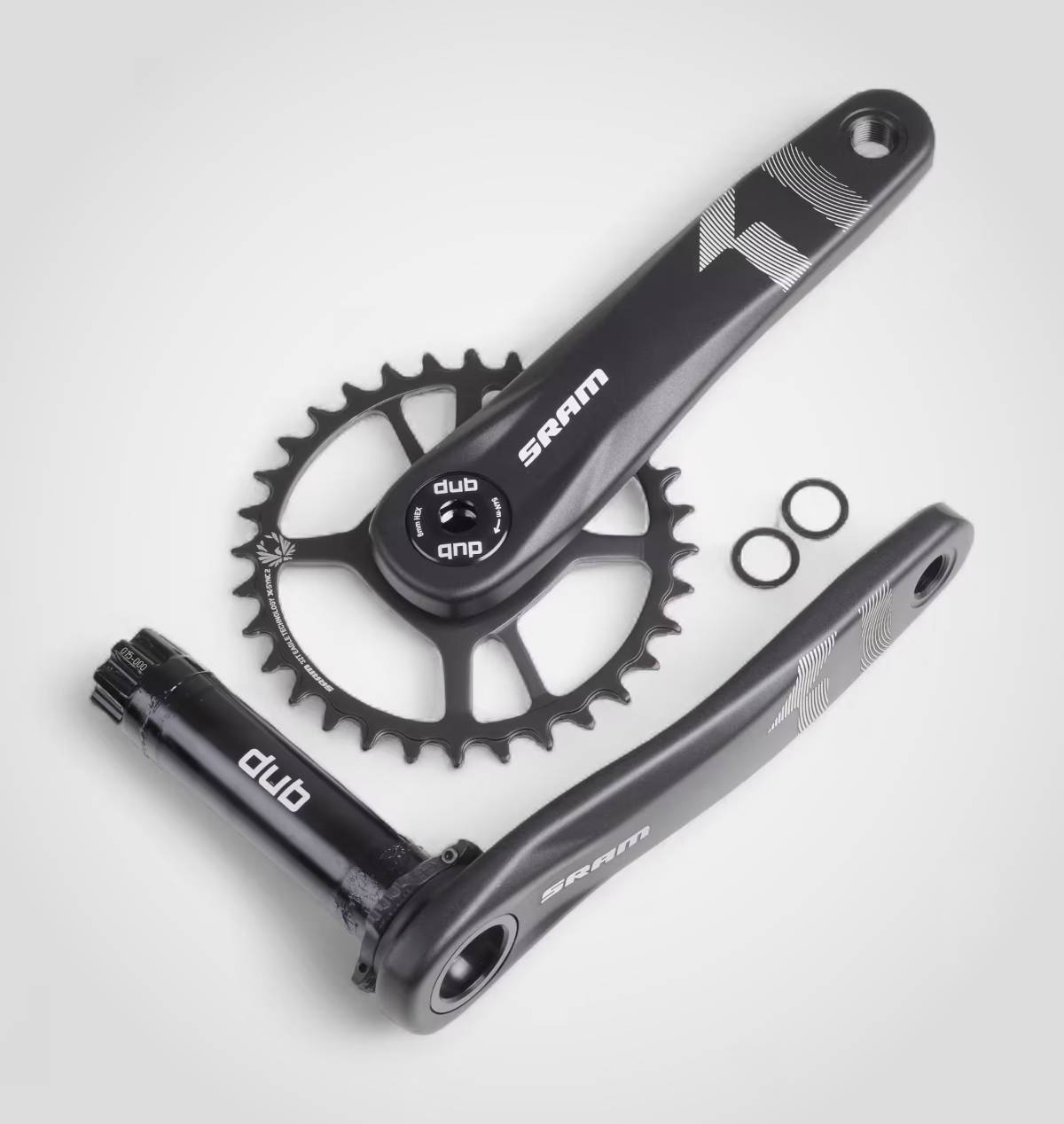 Bielas SRAM X1 DUB. Imagen: Decathlon