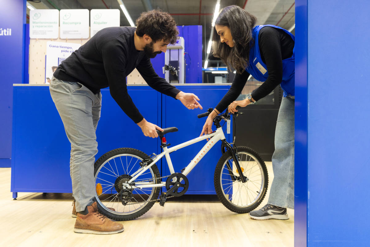 Servicio Click & Recoge en 1 hora. Imagen: Decathlon