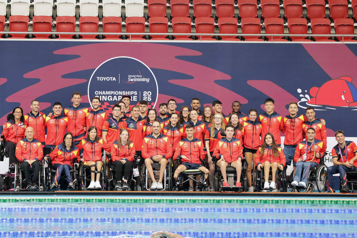 Selección española paralímpica. Imagen: Decathlon