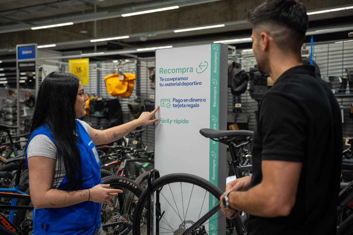 Servicio de Recompra. Imagen: Decathlon
