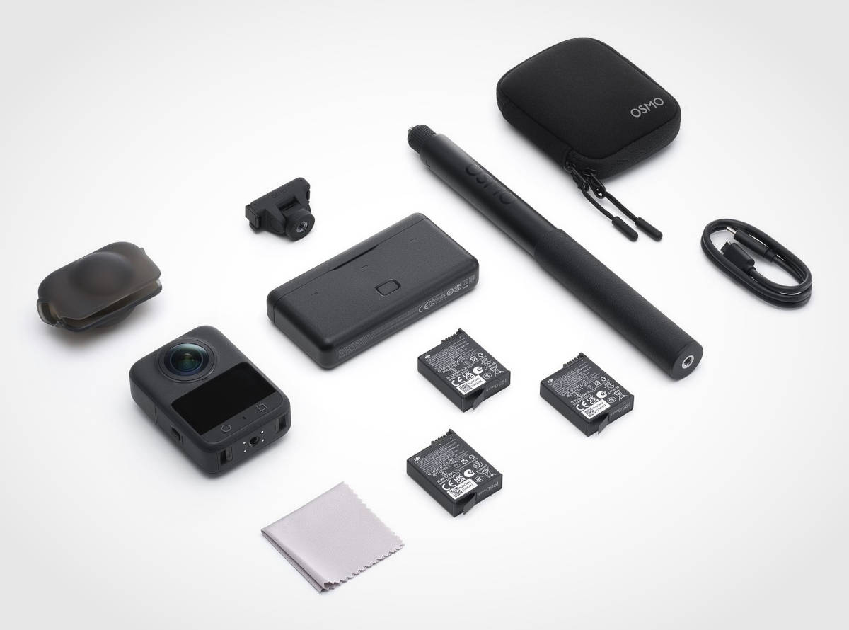 DJI Osmo 360. Imagen: DJI