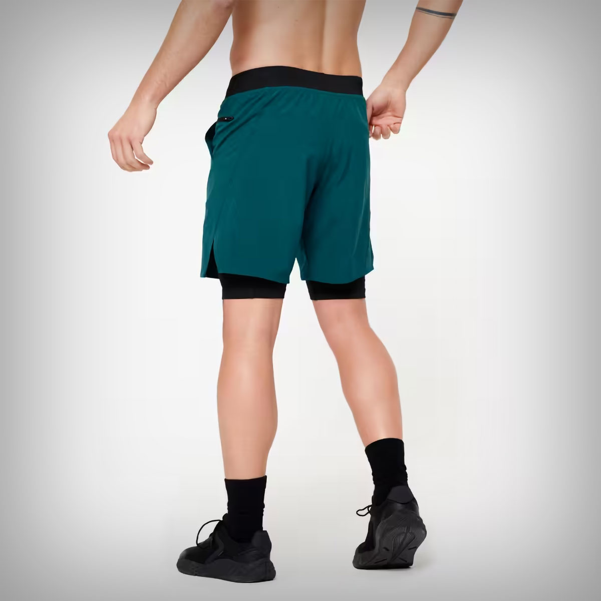 Short 2 en 1 de Domyos. Imagen: Decathlon