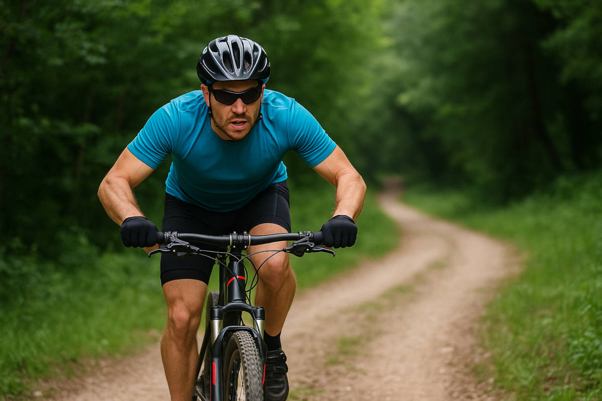 Ciclista entrenando intervalos. Imagen: TodoMountainBike