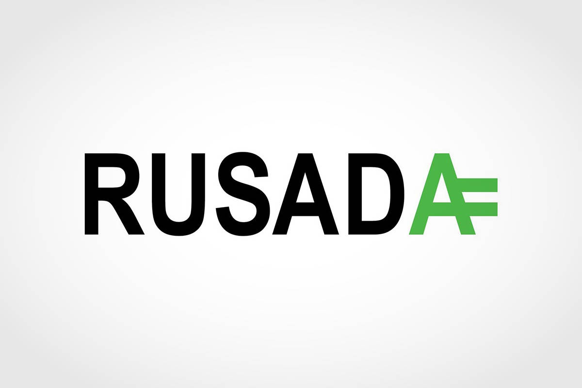 Logotipo de la Agencia Antidopaje de Rusia. Imagen: RUSADA