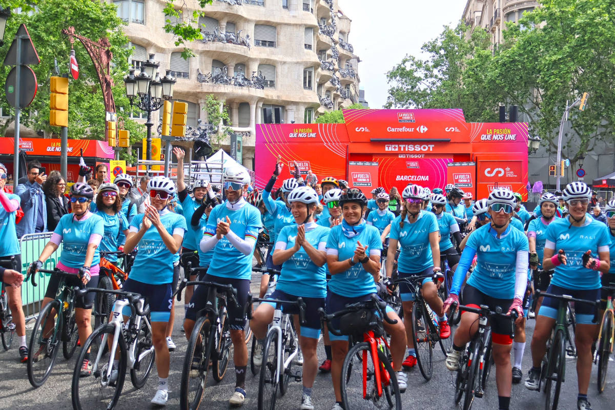 Marcha Women In Bike 2025. Imagen: RFEC