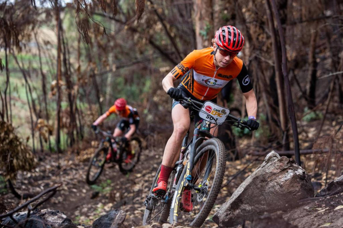 Annika Langvad, la gran favorita de esta edición. Imagen: Absa Cape Epic