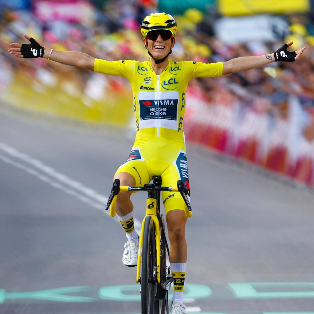 Pauline Ferrand-Prévot. Imagen: Team Visma-Lease a Bike Women