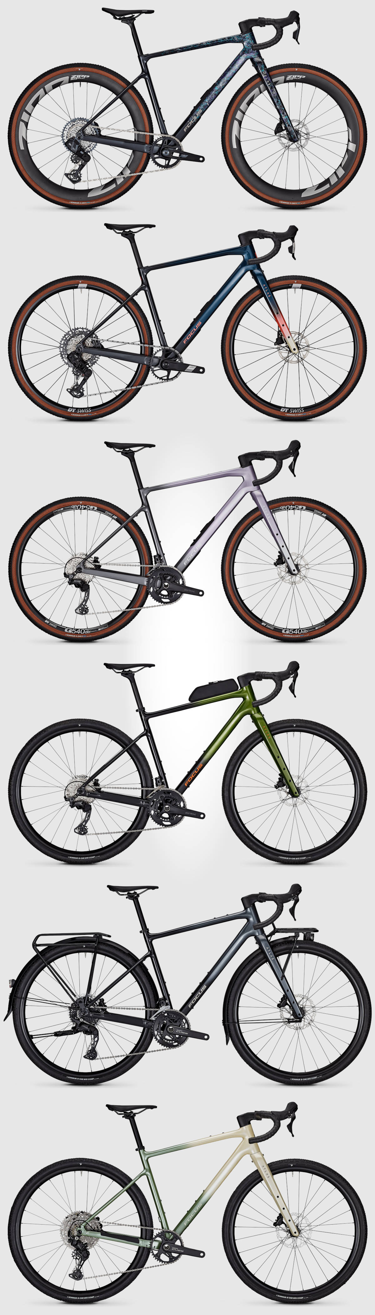 Gama Focus Atlas 2026. Imagen: Focus Bikes