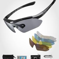 Gafas Rockbros polarizadas con 5 lentes intercambiables: una opción ideal para ciclistas