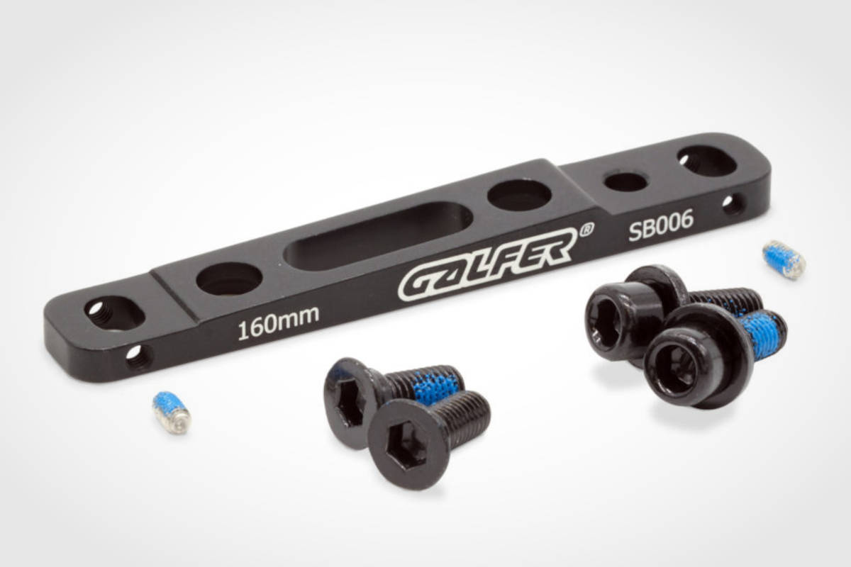 Adaptador Flatmount SB006. Imagen: Galfer Bike