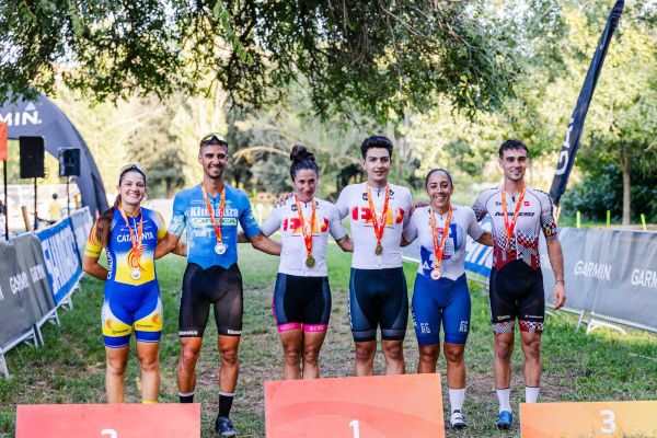 Miguel Díaz y Ainara Elbusto se proclaman campeones de España de XC Eliminator 2025