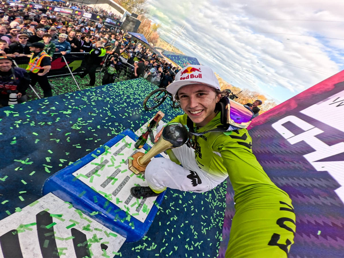 Jackson Goldstone. Imagen: WHOOP UCI Mountain Bike World Series