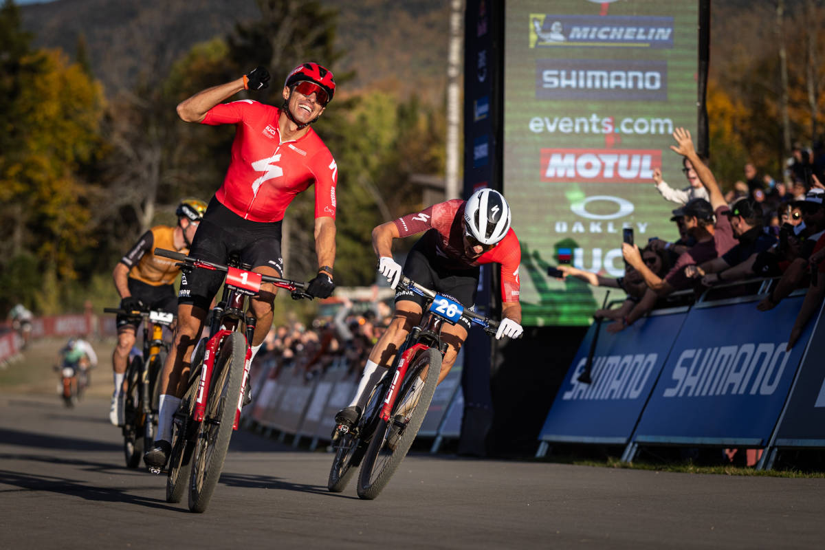Christopher Blevins. Imagen: WHOOP UCI Mountain Bike World Series