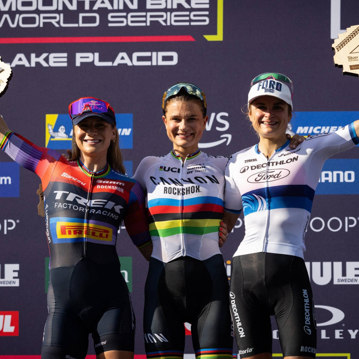 Jenny Rissveds. Imagen: WHOOP UCI Mountain Bike World Series