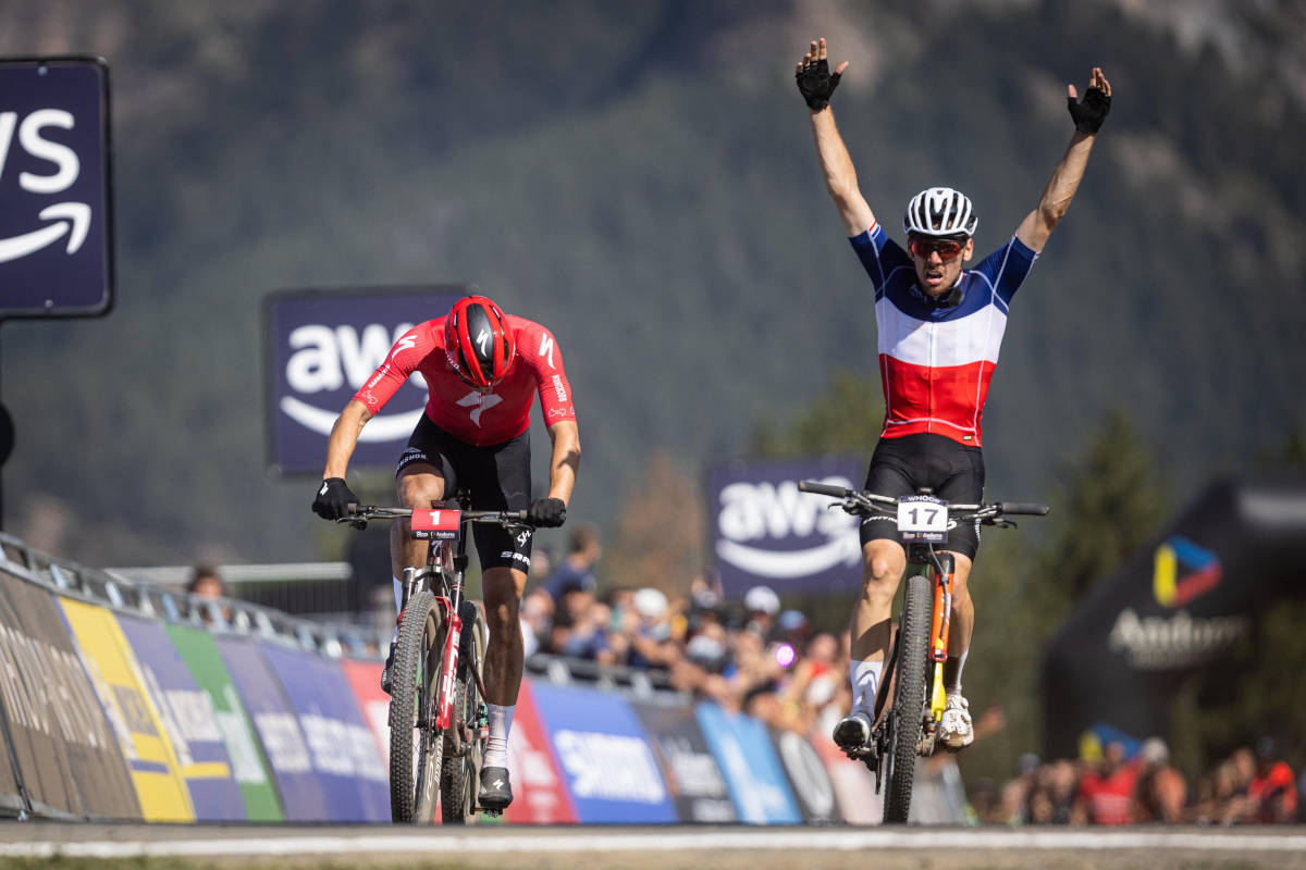 Luca Martin. Imagen: WHOOP UCI Mountain Bike World Series