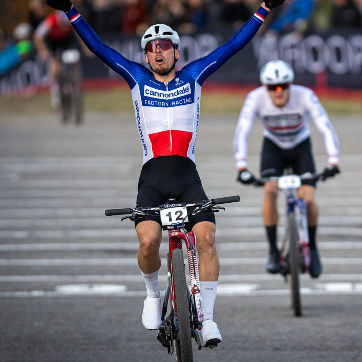Luca Martin. Imagen: WHOOP UCI Mountain Bike World Series