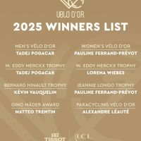 Pogacar logra su tercer Vélo d'Or y firma una temporada para la historia