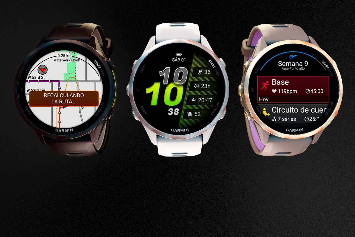 Garmin Forerunner 970. Imagen: Garmin