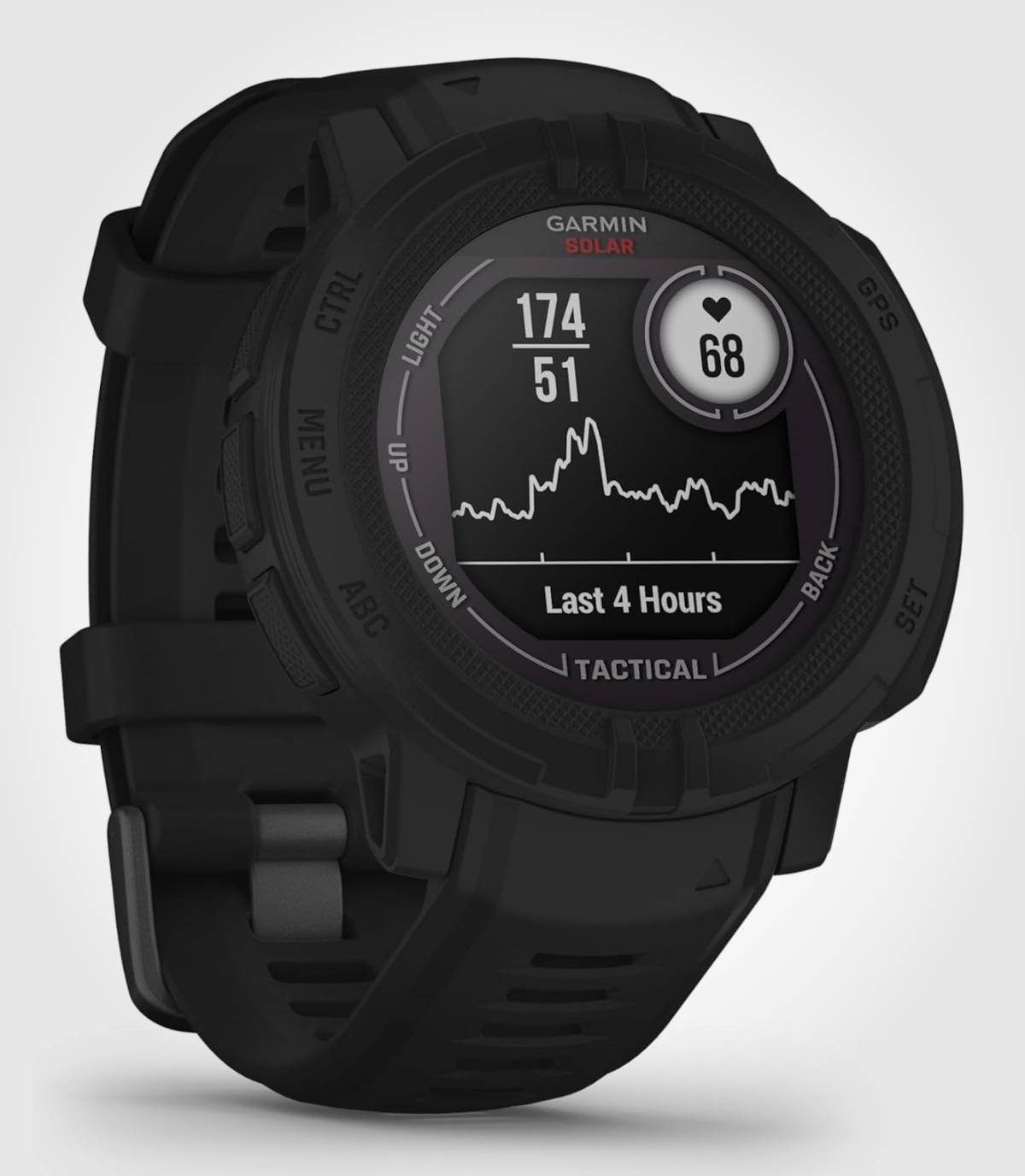 Garmin Instinct 2 Solar Tactical. Imagen: Garmin