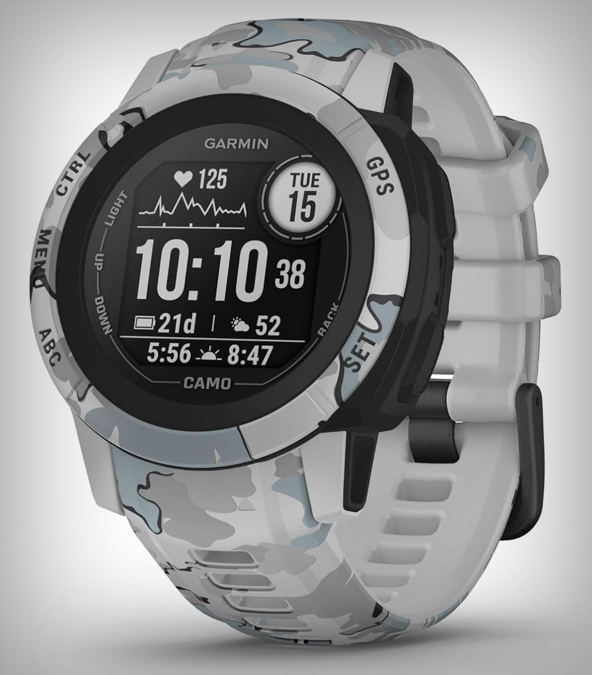 Cazando ofertas: la versión Camo del Garmin Instinct 2S con GPS y 21 días de autonomía, casi a mitad de precio en Amazon