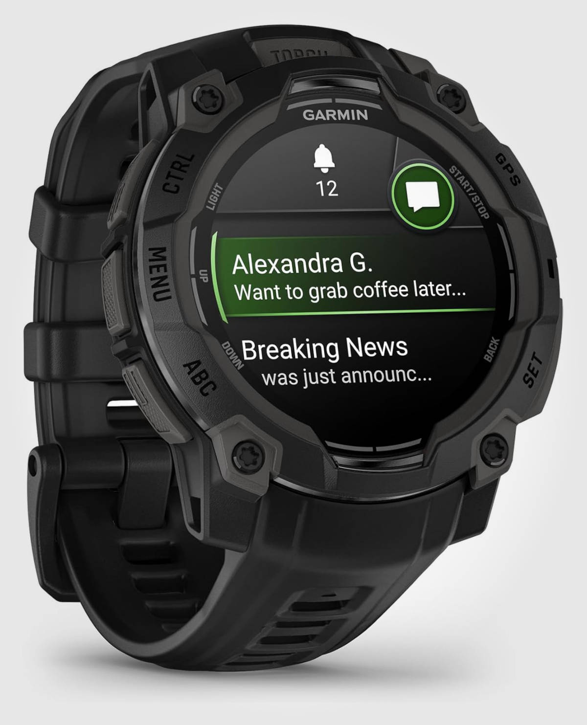 Garmin Instinct 3 AMOLED. Imagen: Garmin
