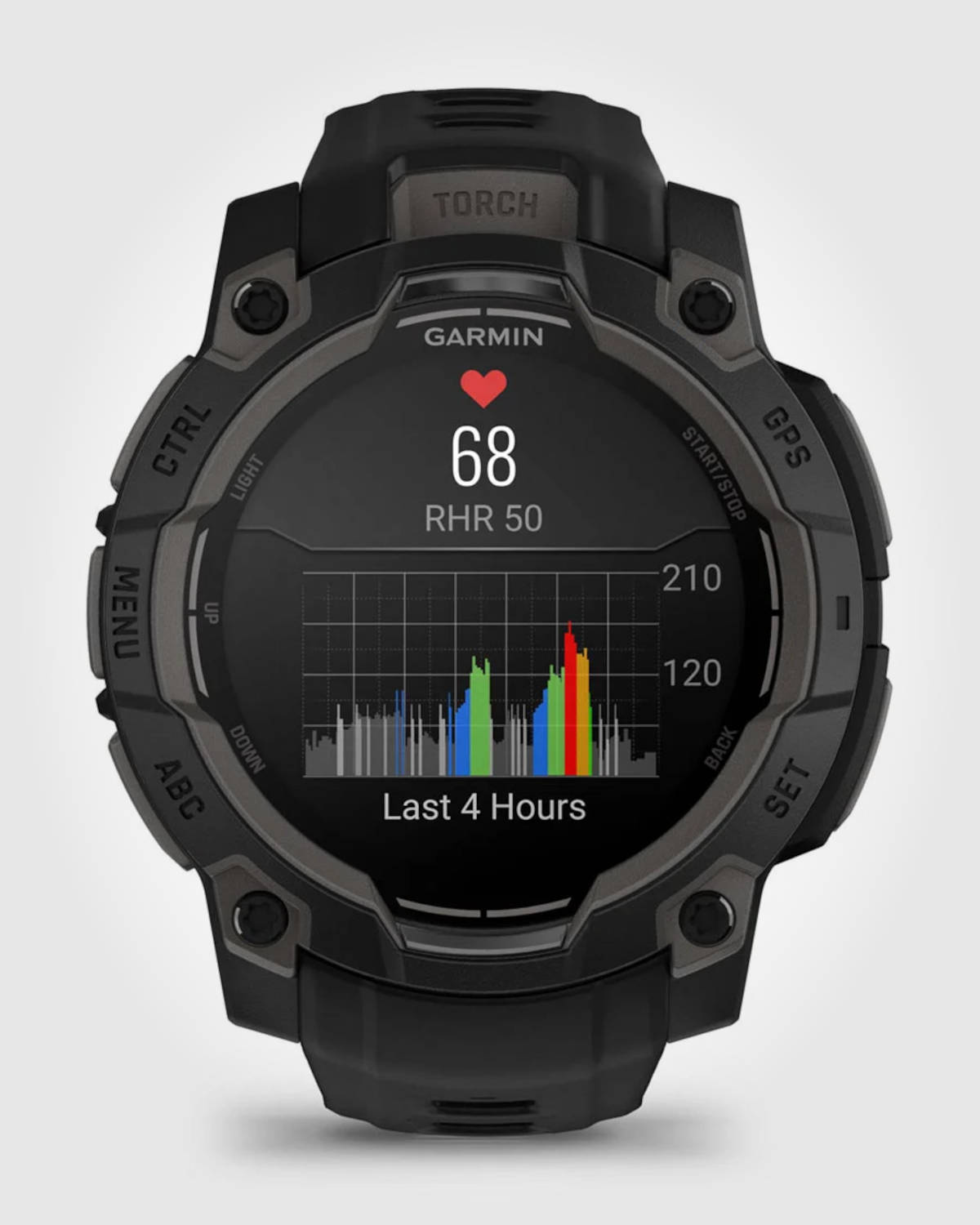 Garmin Instinct 3 AMOLED. Imagen: Garmin