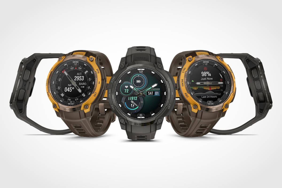 Garmin Instinct Crossover AMOLED. Imagen: Garmin