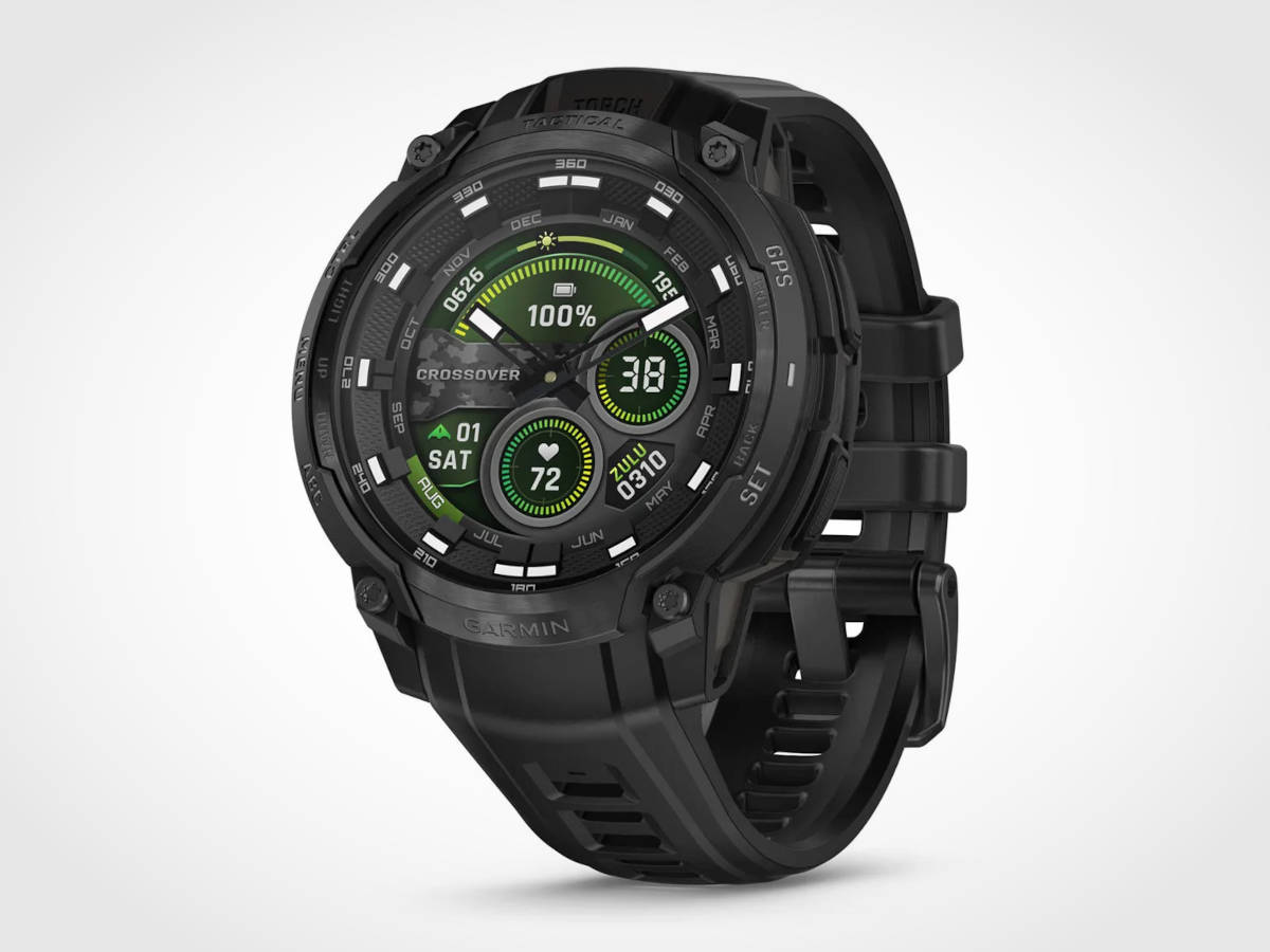 Garmin Instinct Crossover AMOLED Tactical Edition. Imagen: Garmin