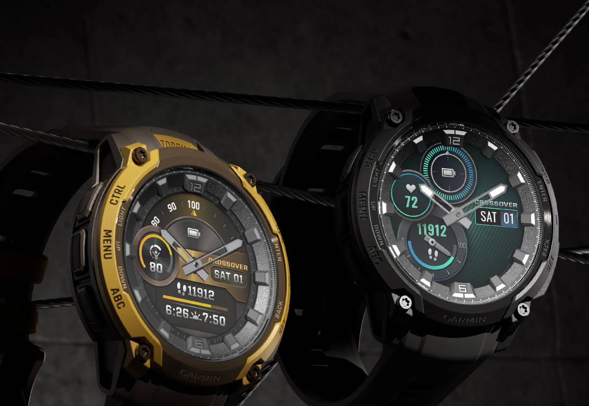 Garmin Instinct Crossover AMOLED. Imagen: Garmin