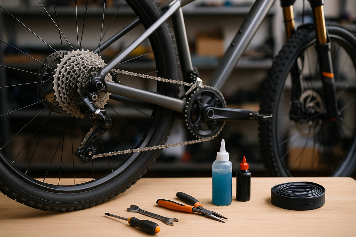 Mantenimiento de bicicleta. Imagen: TodoMountainBike