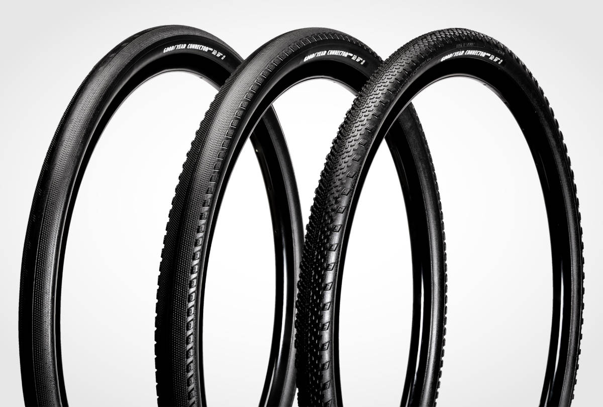Connector Slick, Connector Speed y Connector Inter. Imagen: Goodyear