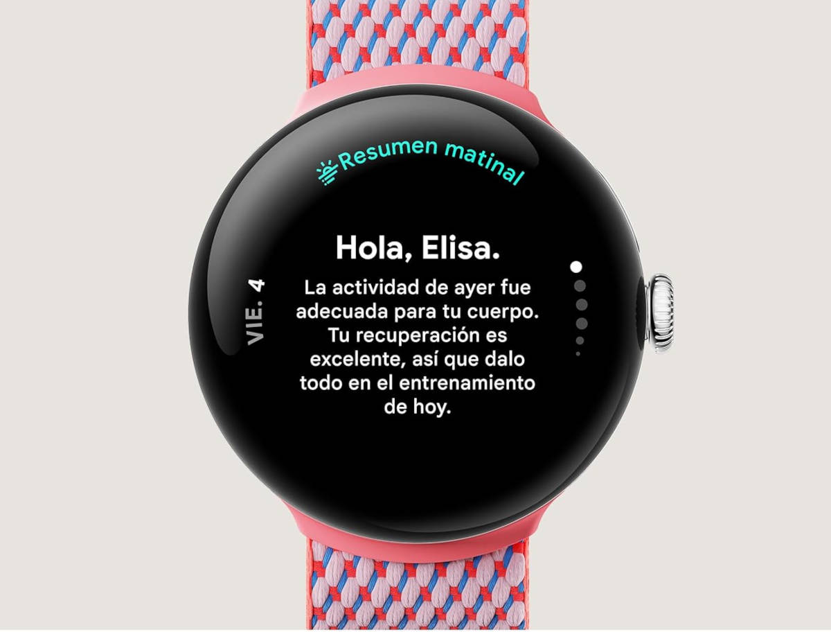 Google Pixel Watch 3 LTE. Imagen: Google