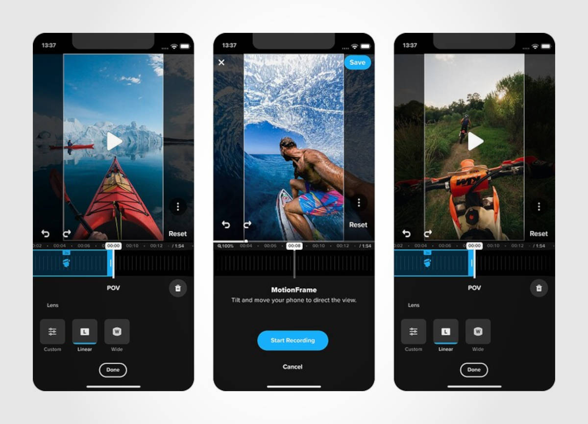 App Quik. Imagen: GoPro