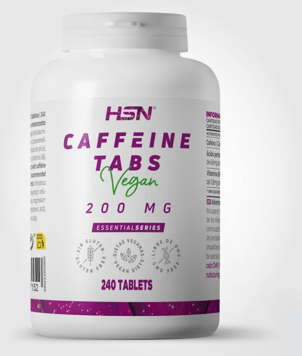 HSN Cafeína Anhidra. Imagen: HSN