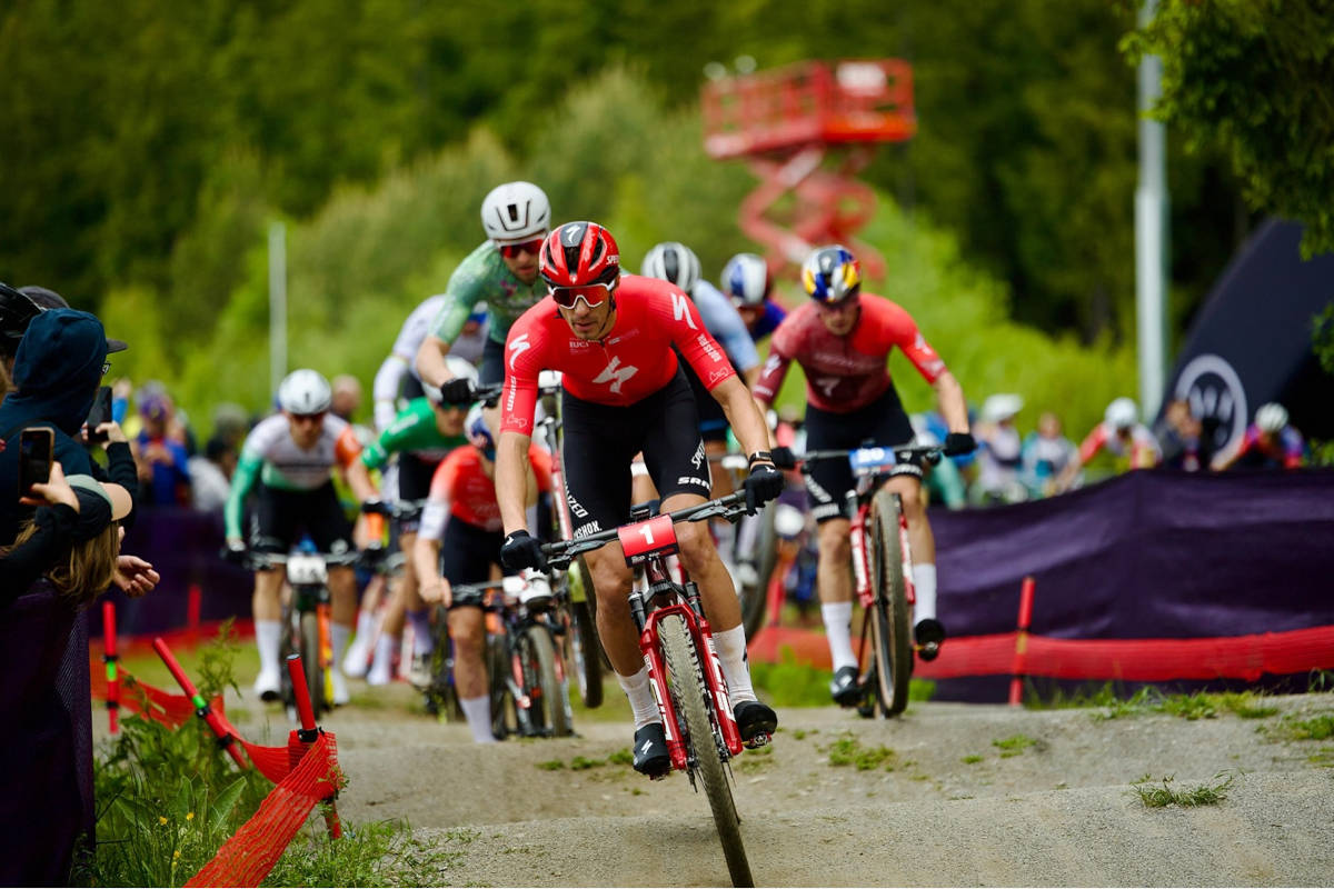 Christopher Blevins. Imagen: WHOOP UCI Mountain Bike World Series