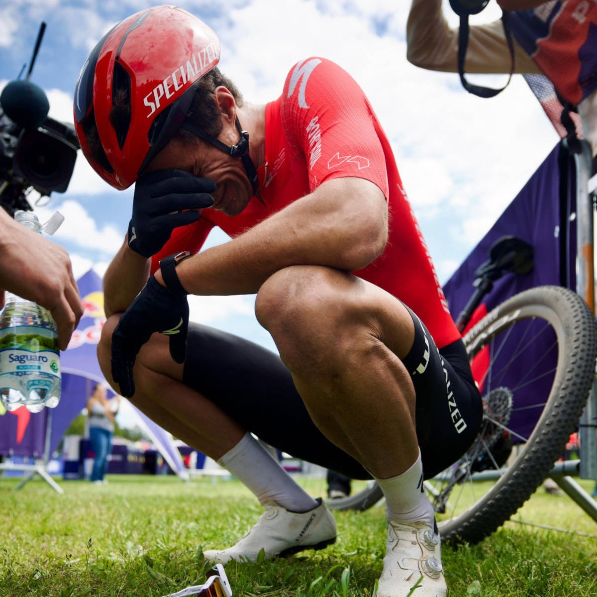 Christopher Blevins. Imagen: WHOOP UCI Mountain Bike World Series