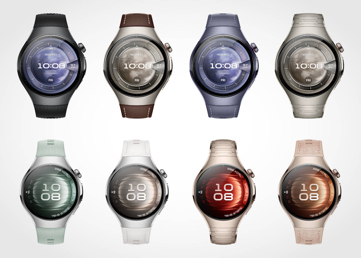 Huawei Watch 5. Imagen: Huawei