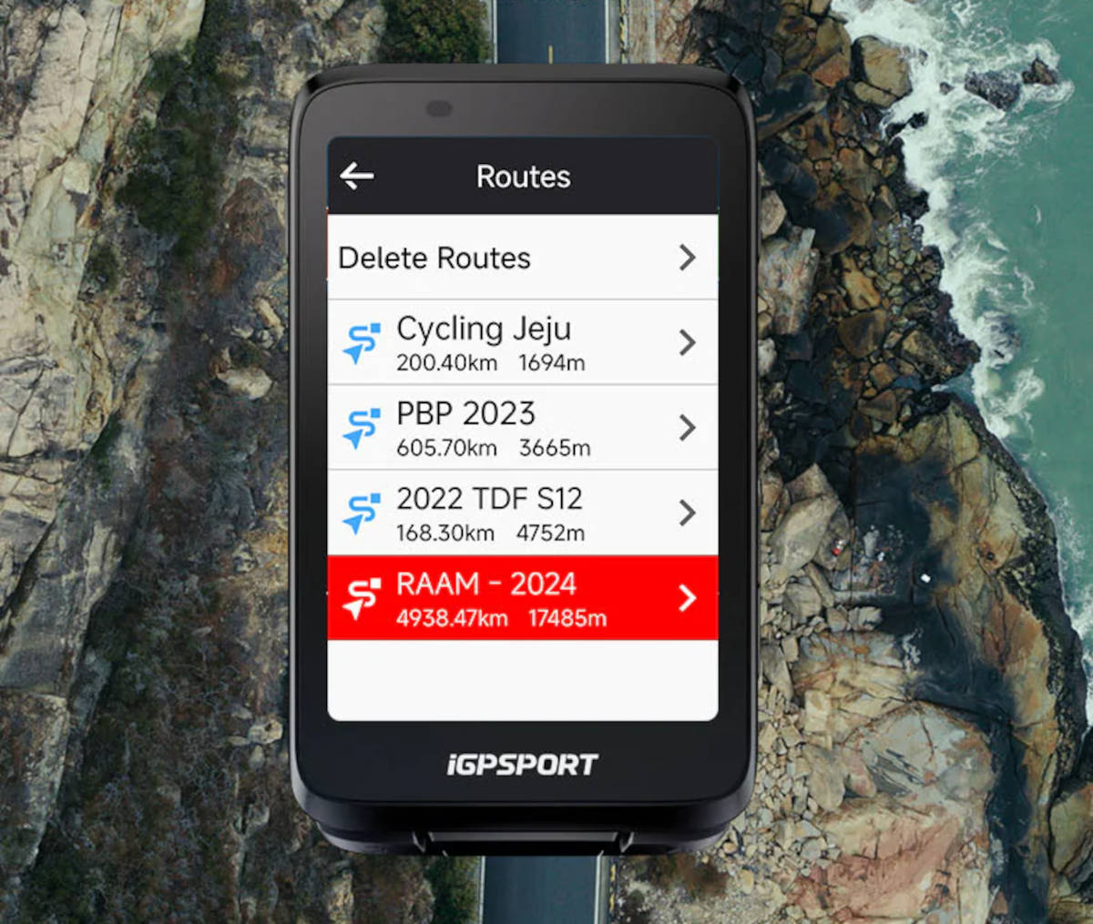 iGPSPORT BiNavi. Imagen: iGPSPORT