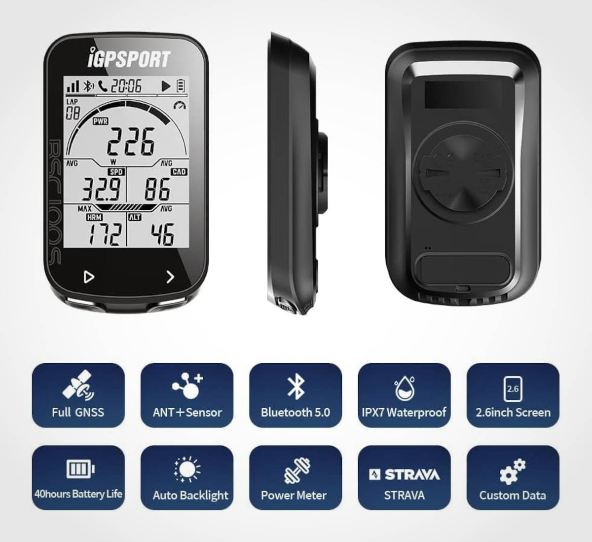 iGPSPORT BSC100S. Imagen: iGPSPORT